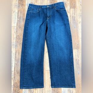 Sean John Men's Size 36x30, Garvey Loose Fit Premium Denim Jeans, Medium Wash